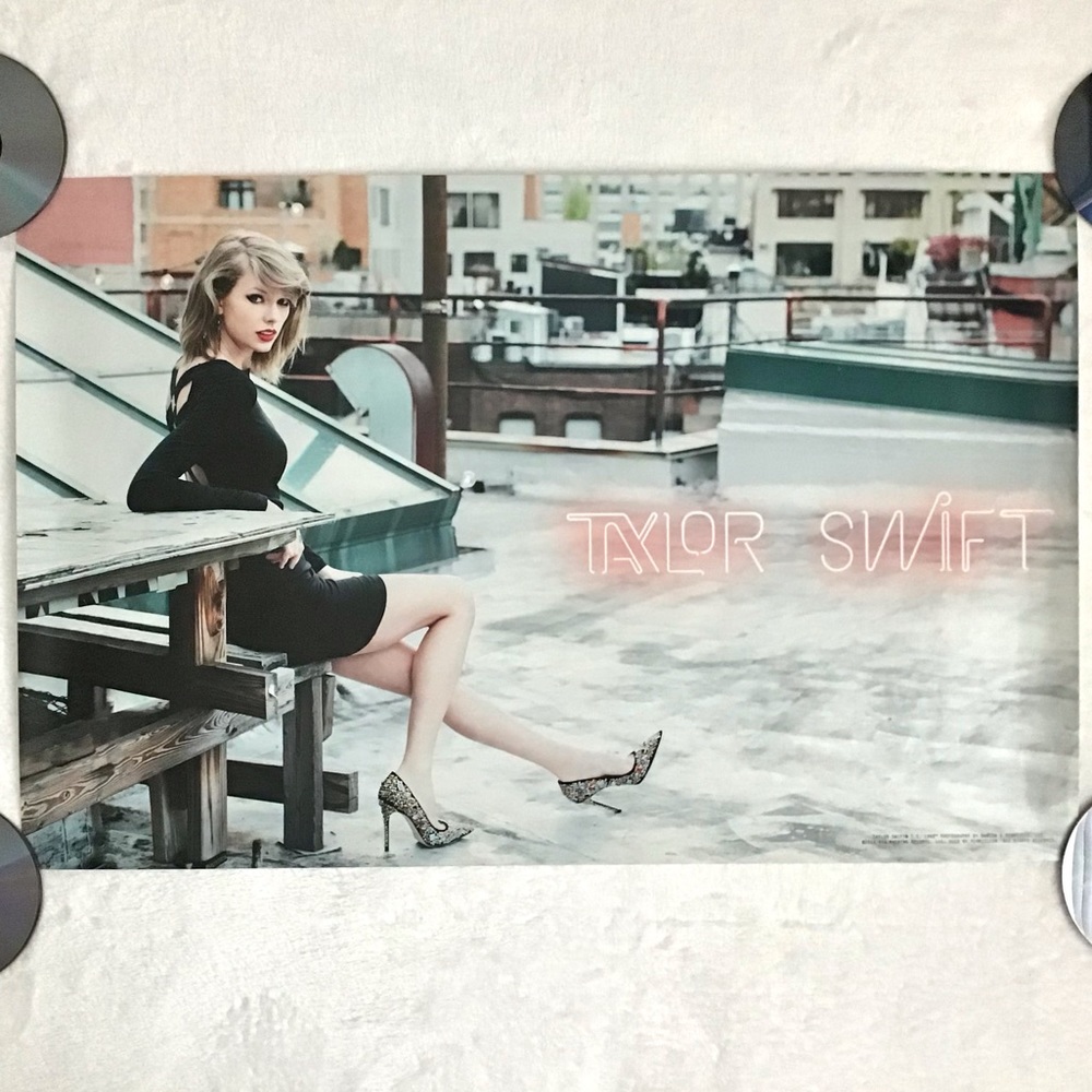 RARE Taylor Swift 2014 Official 1989 Poster Merch